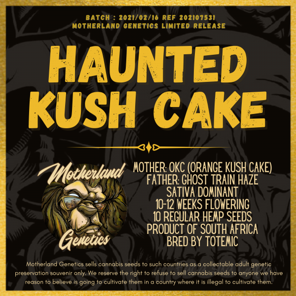 Haunted Kush Cake