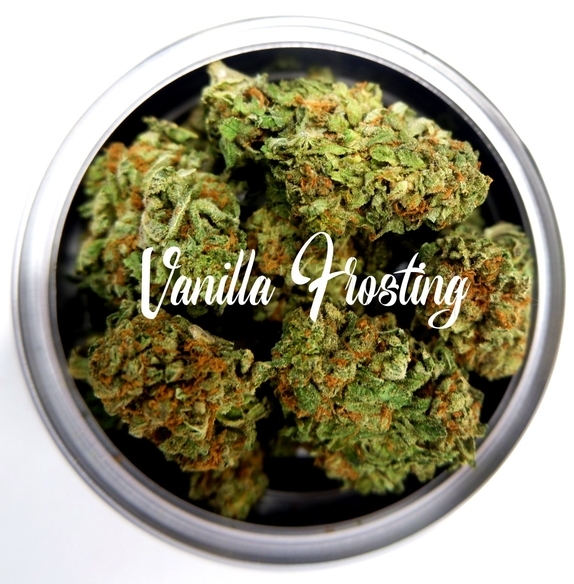 Vanilla Frosting: strain page photo, credit seedfinder.eu, copyright status shown with credit copyright unverified